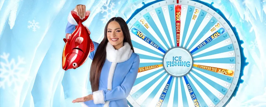 Ice Fishing 53 sektorli virtual g'ildirak tartibi