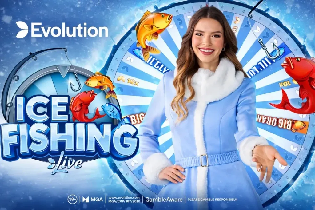 Evolution jonli kazino oʻyini Ice Fishing