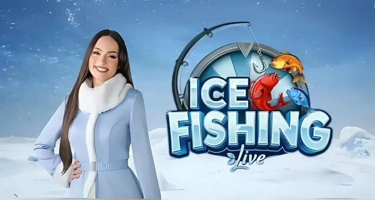 Evolution Gaming Ice Fishing jonli o'yin-shousi